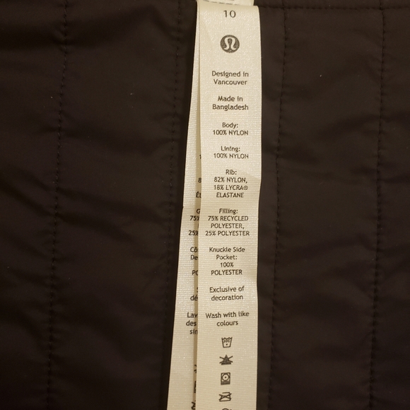 Lululemon long bomber jacket - Picture 3 of 3